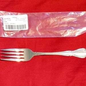 AMC "Creon" Stainless Steel Dinner Fork - Rose Tip - Vintage